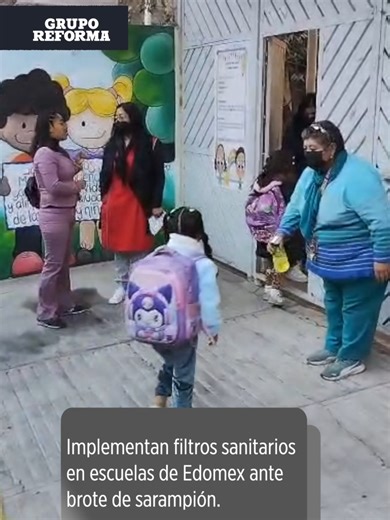 Vacunas contra el Sarampión en Escuelas de México