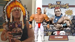 Tatanka WWE Superstars Series #10 Check out my exclusive action figure from WWE Superstars Series #10, available in the UK and the USA! This figure captures my iconic look from the early '90s when I was dominating the ring. With my signature face paint and traditional Native American-inspired attire, this collectible is a must-have for any true wrestling fan. Relive the excitement of my undefeated streak with this amazing figure—get yours now and own a piece of wrestling history! | Tatanka