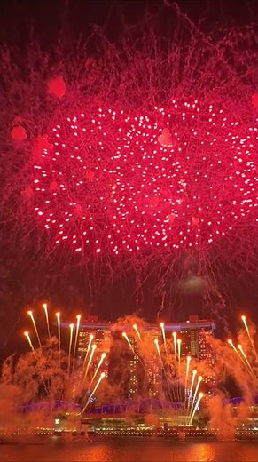 National Day Parade 2024 - NE4 - Full fireworks | Singapore