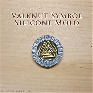 Valknut and Runes Mold for Resin - Epoxy and UV - Etsy