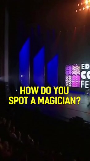 How do you spot a magician? #magician #magictrick #comedy #reels | Pete Firman