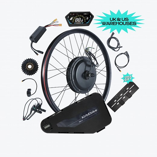 Kirbebike's 52V 2000W MTX Rim Ebike Kit