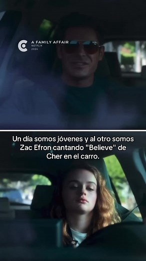 Zac Efron cantando 'Believe' de Cher en el carro