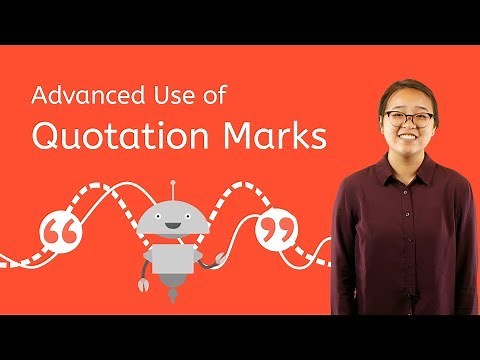 Advanced Use of Quotation Marks - Language Skills for Kids!