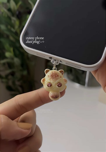Cute Cat Phone Dust Plugs