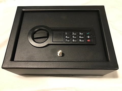 Stack-On Electric Lock Drawer Safe Review