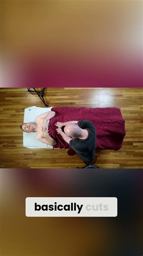 NYC Massage Therapist Explains Diaphragm Release #shorts