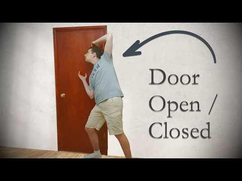 How to Open and Close a Door
