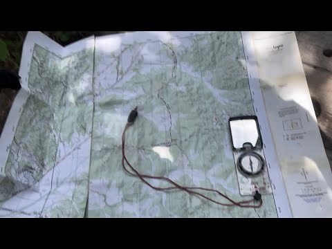 How To Orient A Map With A Compass:Survival,Tactical,Search and Rescue,Backcountry