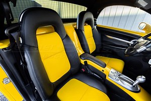 2003-2006 Chevy SSR Leather Kit | Black/Velocity Yellow - LeatherSeats.com