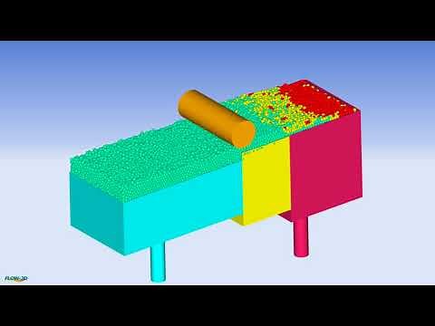 Powder Bed Spreading Simulation | FLOW-3D AM