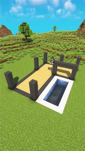 Minecraft Easy Modern Base🏠 #shorts