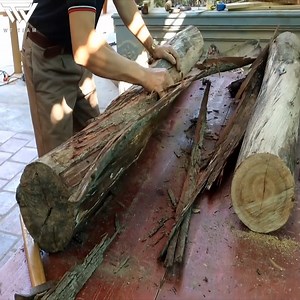 2K views · 22 reactions | Make A Super Strange Chair From A Dry Tree Stump | WT Woodworking | Facebook