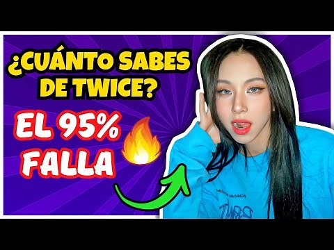 ¿ERES UN VERDADERO ONCE? ¡Demuestra cuánto SABES de TWICE con este KPOP QUIZ!
