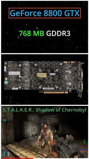 👉 How powerful was the GeForce 8800 GTX? #shorts