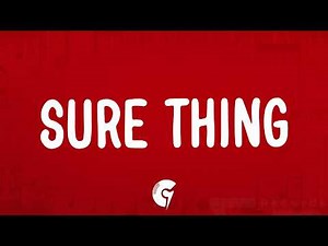 Miguel - Sure Thing (Lyrics)