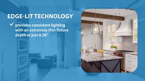 NICOR Lighting Recessed Light Fixtures - IXE 6-in Canless LED Downlight - Dimmable LED Ceiling Light with Edge-Lit Technology - White, 12 Packs