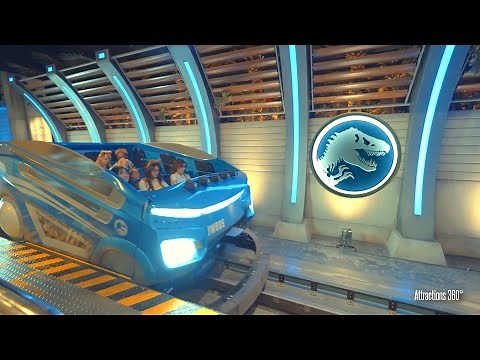 Jurassic World Ride | INSANE Dark Ride EVER! | Universal Studio Theme Park 2025