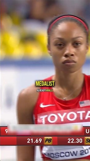 OLYMPIC gold medalist loses race but wins GOLD! 🥹 #shorts