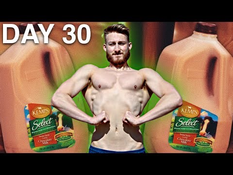 30 Day Chocolate Milk Challenge: Big Bulking Results