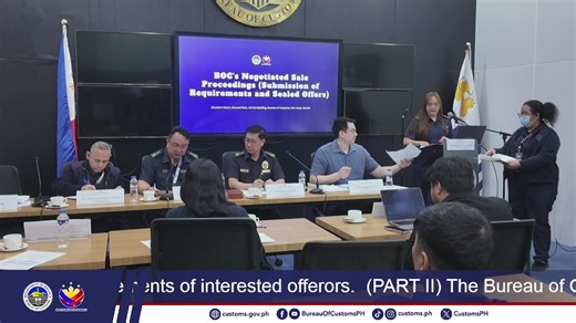 PART II: As part of the ongoing negotiated sale proceedings, the Bureau of Customs is opening the eligibility requirements submitted by interested offerors and announcing those qualified to proceed. | Bureau of Customs PH