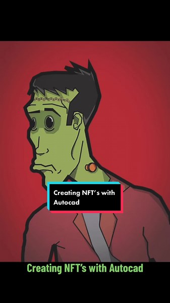Creating and Crafting 1 out of a thousand NFT with the use of Autocad. 10% of all earnings from this collection will be donated to the Childrens Cancer Foundation Singapore #NFT #nftcommunity #nftcollection #autocad #construction #nftart #frankenstein