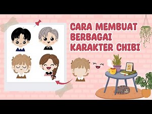 Cara mudah membuat karakter chibi di canva 😍✨