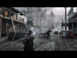 ►RED DEAD REDEMPTION 2 - Valentine BANK Robbery - PS4 PRO GAMEPLAY [NO HUD]