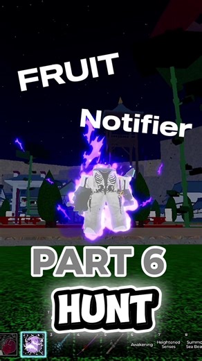 Fruit notifier #bloxfruit #roblox #fyp #followme #fruit