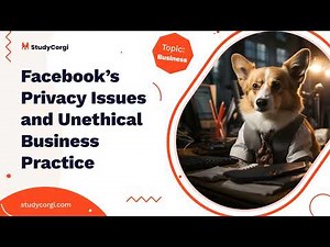 Facebook's Privacy Issues and Unethical Business Practice - Research Paper Example