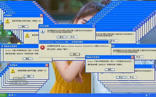Windows XP Crazy error 【Windows XP偷走了重要的东西·完整版】