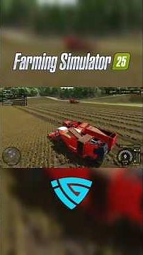 Harvesting Potatoes in Farming Simulator 25 on PS5 Gameplay 🎮 #shorts #farmingsimulator25