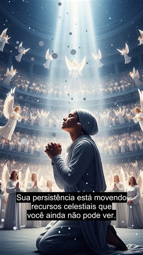 O QUE ACONTECE NO CÉU QUANDO VOCÊ DECIDE NÃO DESISTIR?