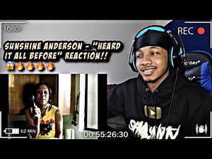 Sunshine Anderson - Heard It All Before | REACTION!!🔥🔥🔥