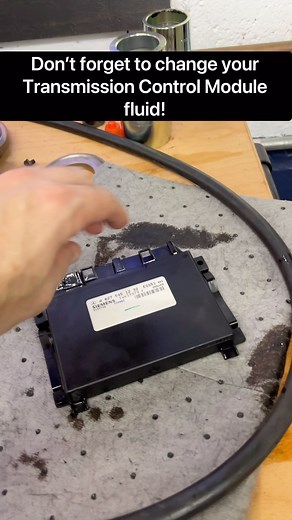 Transmission Control Module Fluid Change #cars #automotive #mechanic #diy #maintenance #automotiverepair #trucks #diesel | WeWrench