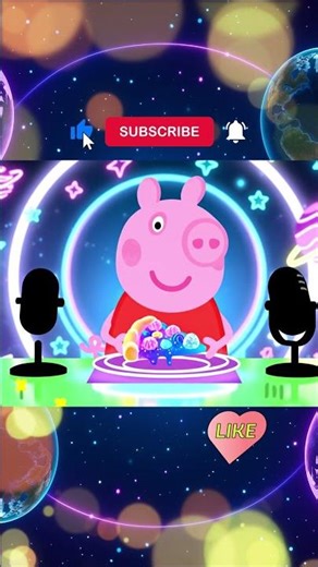 ASMR Peppa Pig comiendo una pizza🍕🍕 #asmr #mukbang #pizza #MrCheeseIA #trending