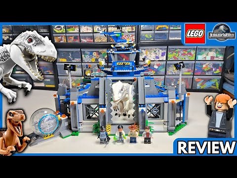 LEGO Jurassic World 2015: Indominus rex Breakout set (75919) REVIEW al detalle