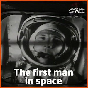 78K views · 1K reactions | On International Day of Human Space Flight, a look at the life of Russian cosmonaut Yuri Gagarin, the first person to enter outer space. | Reuters | Facebook