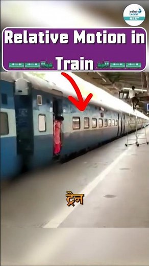 🚆 Relative Motion in Train | Real-Life Example Explained!
