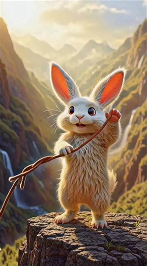 Rabbit helped the boy story