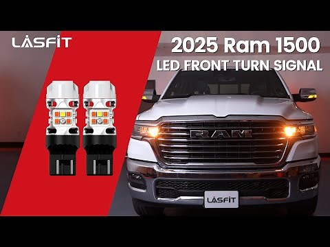 2025 Ram 1500 LED Front Turn Signal Light Lasfit LED Bulb [Install & Review]