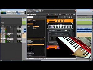 MIDI Controller + Guitar rig 5 Test