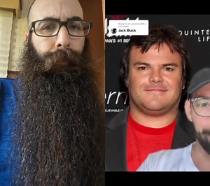 I like that this quest failed. Stay bearded Jack Black. | Beard Laws