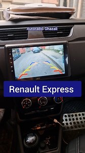 #Renault_Express Installation Ecran Android Camera De Recul HD | Autoradio Ghazali