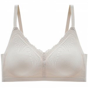 [Hot Item] Sweet Lace Underwear Women No Trace No Underwire Holding Bra