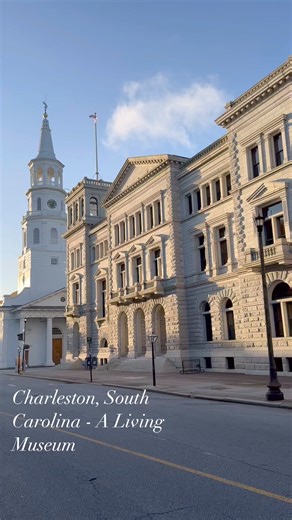 7K views · 287 reactions | Charleston, South Carolina: A Living Museum - Sunrise strollCharleston, SC is often referred to as a Living Museum because every street; alley; historic building; park and surrounding waters offer a glimpse into the past and a thoughtful curation of the beauty it offers today. | Charleston Daily | Facebook