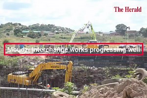 Mbudzi Interchange works progressing well #Vision2030 | The Herald-Zimbabwe