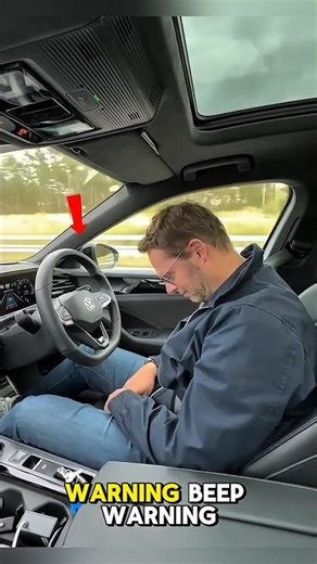 Auto-pilot just saved the driver’s life! 😱#shortfacts #shorts #facts