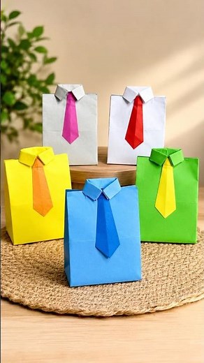 A4 paper becomes gift wrapping for Father's Day 👔