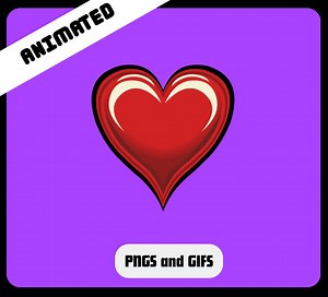 Heart Animated Twitch Emote | Heart Animated Emoji | Perfect for Your Twitch or Youtube Streaming Needs! - Etsy Canada